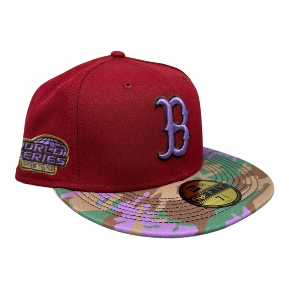 New Era Boston Red Sox 59FIFTY Hunter Pack World Series 2004 Hat Men’s Sz 7 1/2 - Picture 1 of 7